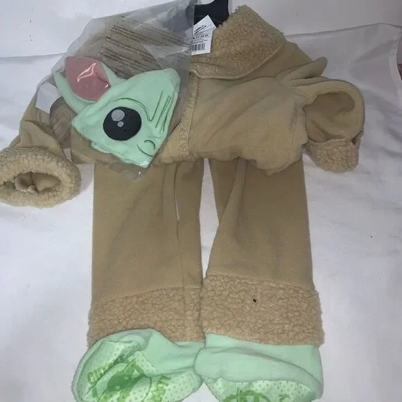 Baby The Mandalorian, Star Wars Infant Grogu Halloween Costume 12-18M pretend - Picture 2 of 7